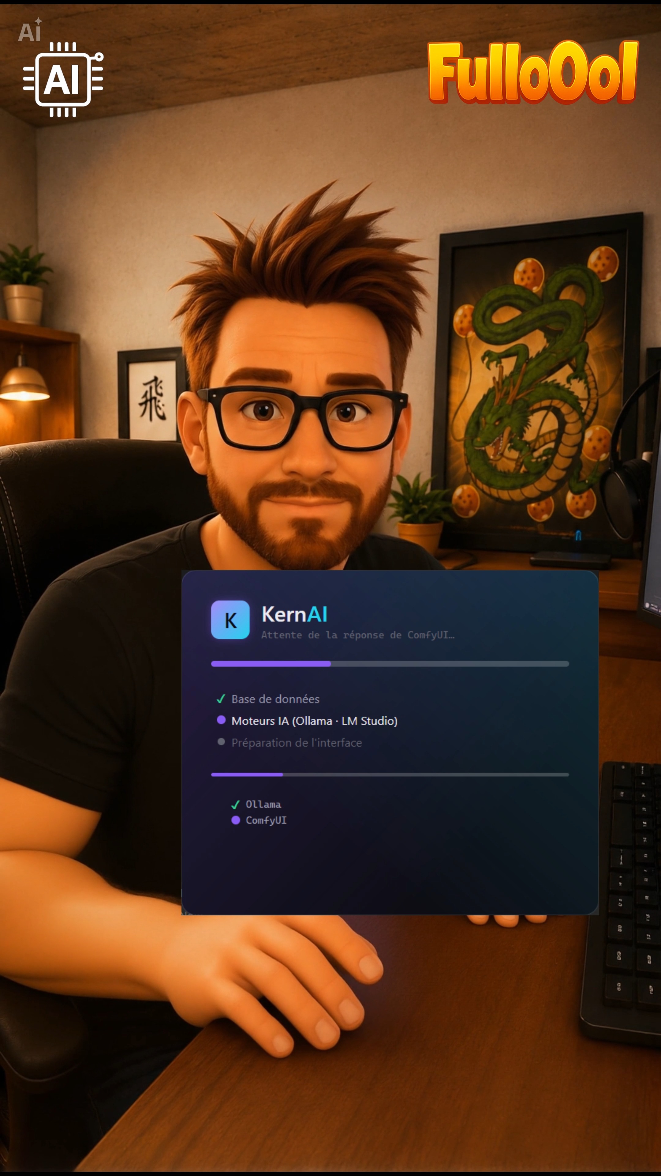 Capcut c'est trops chère KernAI c'est gratos !